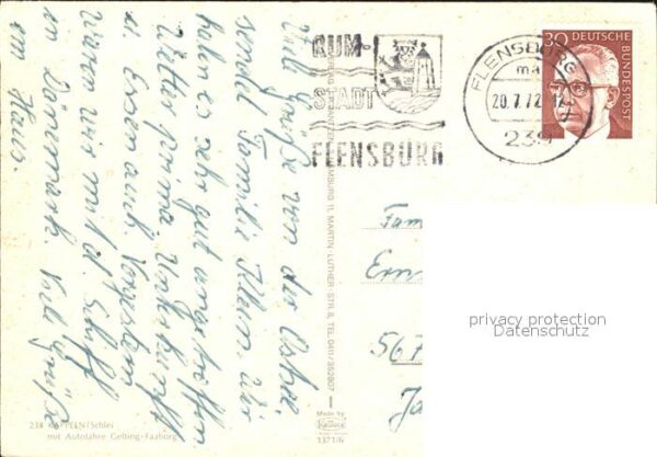 Kappeln Schlei Autofähre Gelting-Faaborg  Hafen – Bild 2