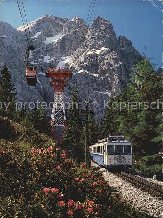 Zugspitzbahn Zahnradbahn Seilbahn Zugspitze