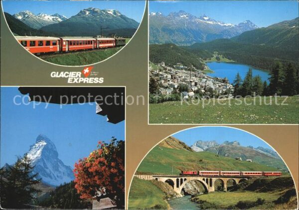Eisenbahn Glacier-Express