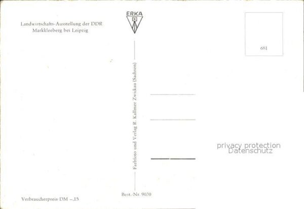 Ausstellung Landwirtschaft DDR Markkleeberg – Bild 2