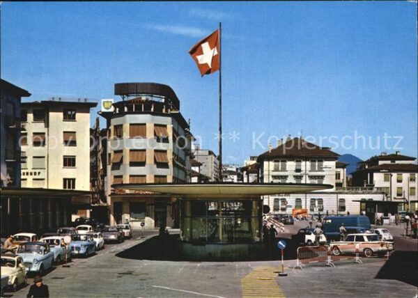 Grenze Douane Zoll Chiasso Dogana Svizzera Zollamt