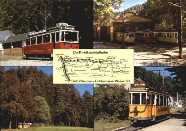 Strassenbahn Kirnitzschtal Triebwagen 9 Triebwagen 5
