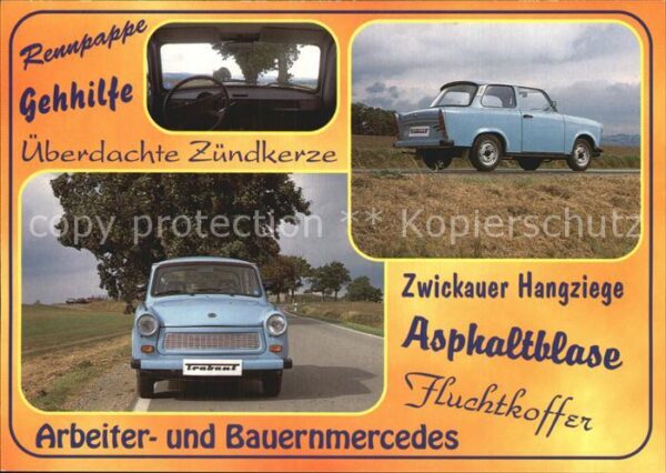 Autos Arbeiter- und Bauernmercedes Zwickauer