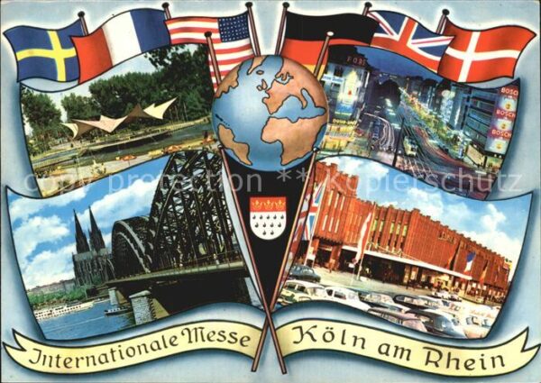 Koeln Rhein Internationale Messe Tanzbrunnen Hohenz