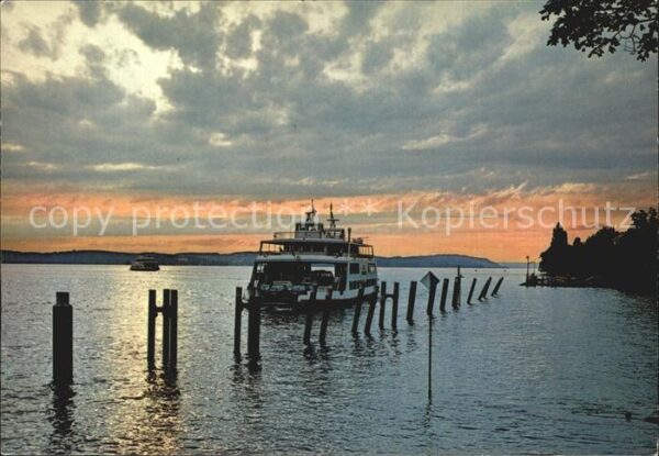 Faehre Ferry Bac Traghetto-- Meersburg Bodensee Fährehafen