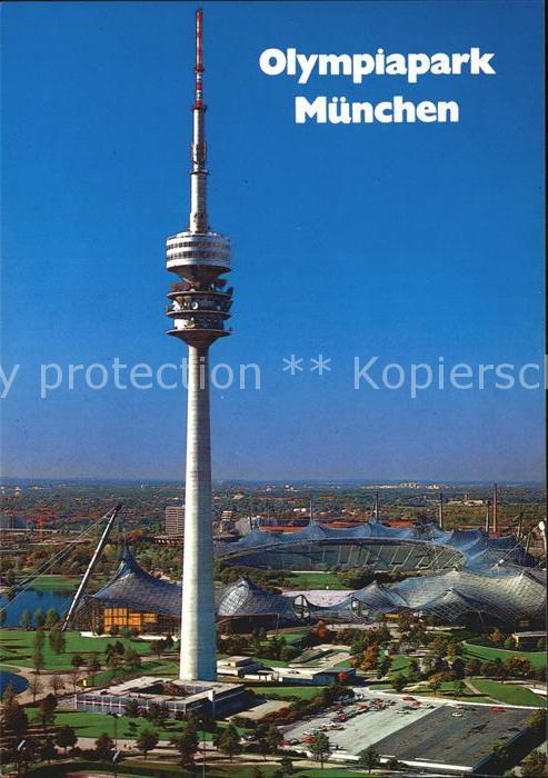 Olympia Olympiaturm Olympiagelände München
