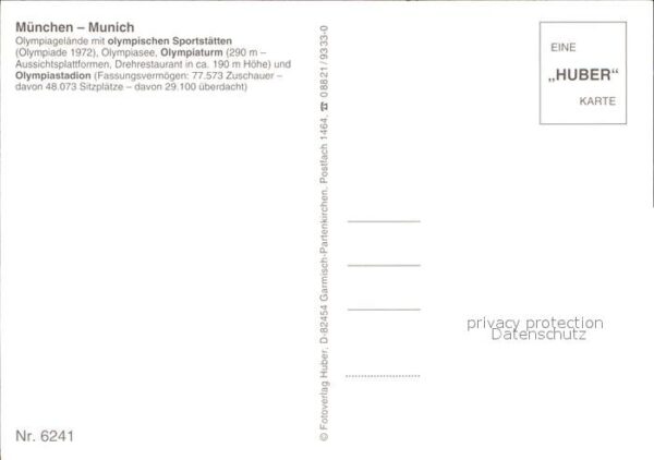 Olympia Olympiaturm Olympiagelände München – Bild 2