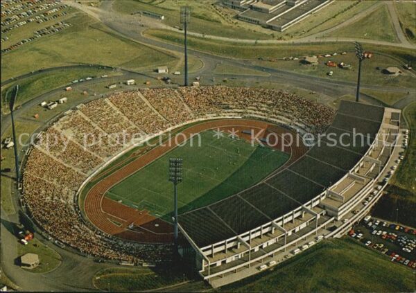 Stadion Fliegeraufnahme Parkstadion Gelsenkirch