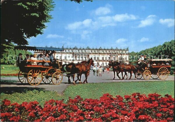 Pferdekutschen Schloss Herrenchiemsee