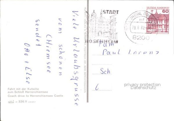 Pferdekutschen Schloss Herrenchiemsee – Bild 2