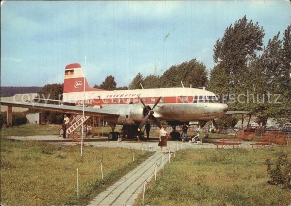Flugzeuge Zivil Schauflugzeug IL-14 Cämmerswalde