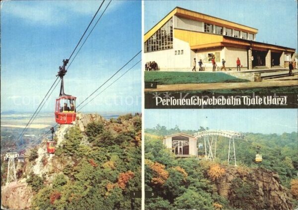 Seilbahn Thale Harz Bergstation