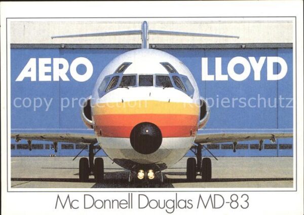 Flugzeuge Zivil Aero Lloyd Mc Donnell Douglas MD-83