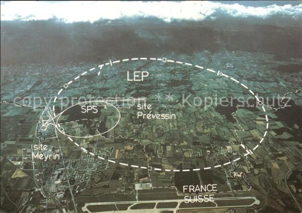 Wissenschaft Science CERN Aerial View