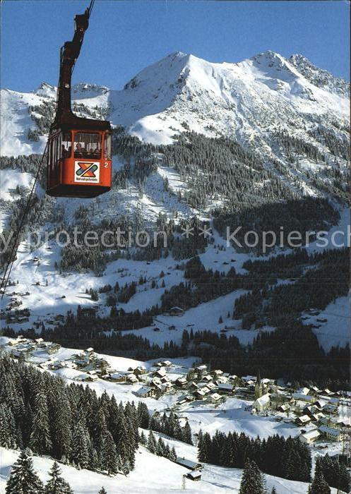 Seilbahn Walmendingerhorn Hammerspitze Hochgehre