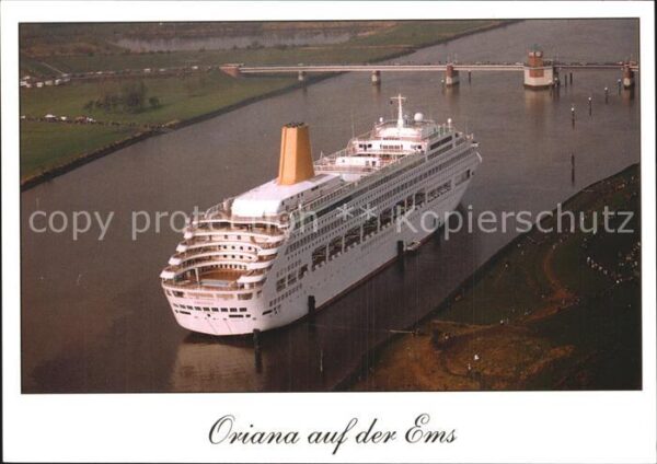 Schiffe Ships Navires Oriana Ems