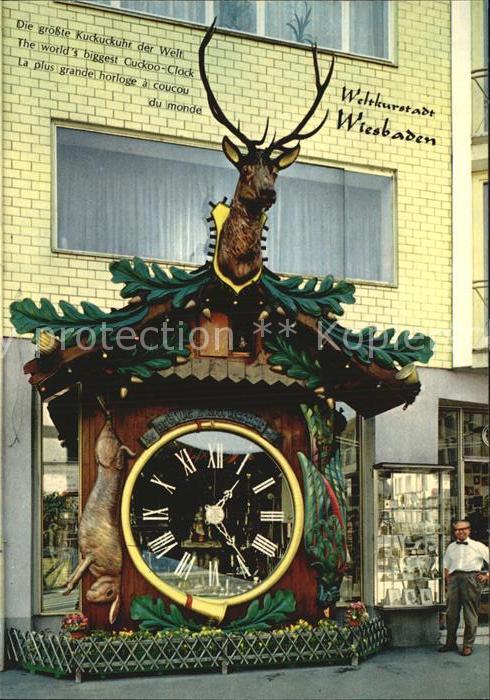 Uhren Grösste Kuckucksuhr der Welt Wiesbaden