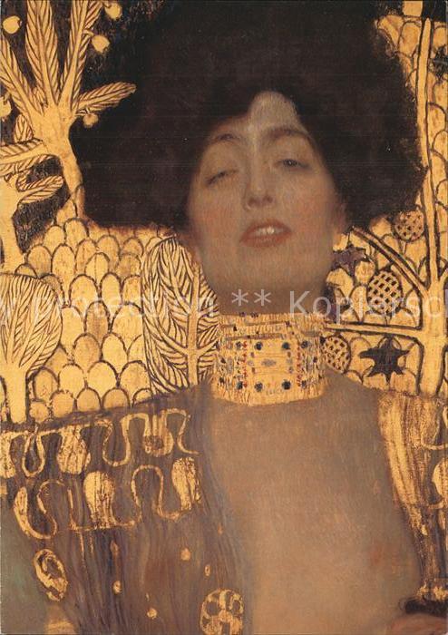 Kuenstlerkarte Gustav Klimt Judith 1 1901