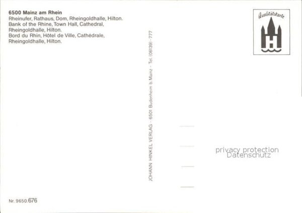 Motorschiffe MS Drachenfels Mainz Rathaus Dom Rheing – Bild 2
