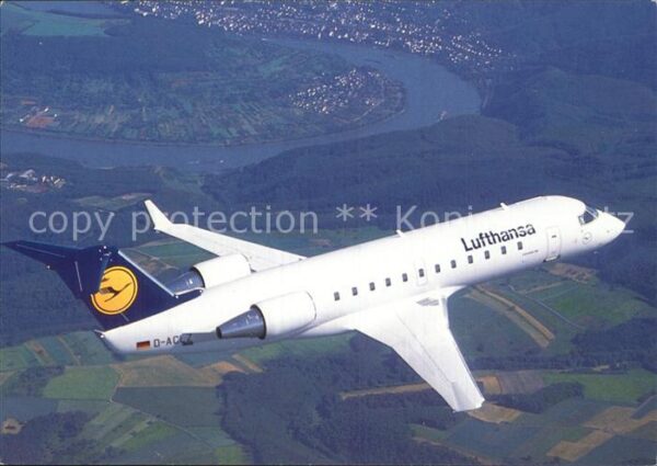 Lufthansa Canadair Jet CL-600