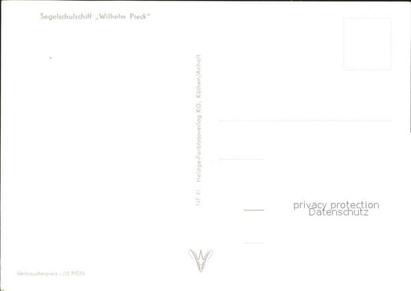Segelschiffe Wilhelm Pieck – Bild 2