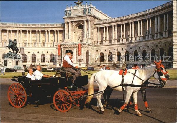 Pferdekutschen Wien Neue Hofburg