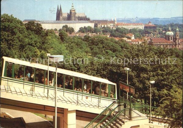 Zahnradbahn Praha Prazsky hrad Burg Hradcany