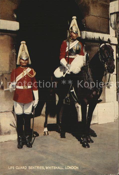 Leibgarde Wache Life Guard Sentries Whitehall London