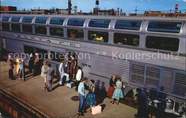 Eisenbahn Hi-Level Dome Car El Capitan Santa Fe