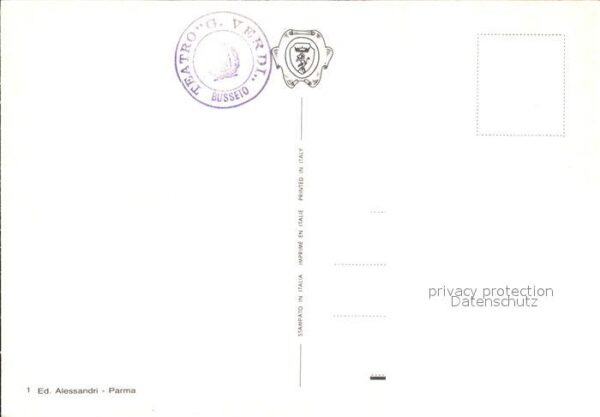Verdi Giuseppe S. Agata Busseto Roncole Verdi – Bild 2