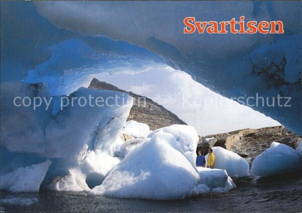 Hoehlen Caves Grottes Svartisen Nordland Norway Eishöhle