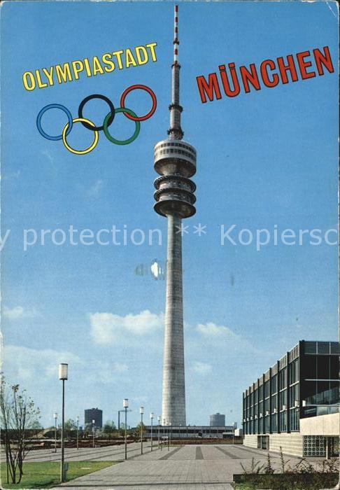Fernsehturm Funkturm Olympia Oberwiesenfeld München