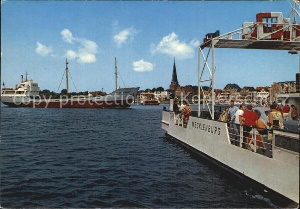 Faehre Ferry Bac Traghetto-- Priwall-Fähren Travemünde