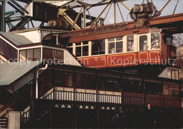Schwebebahn Wuppertal Barmen Schwebebahnhof Adler B