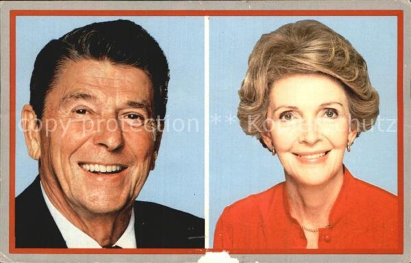 Politiker Ronald Reagan Wife Nancy