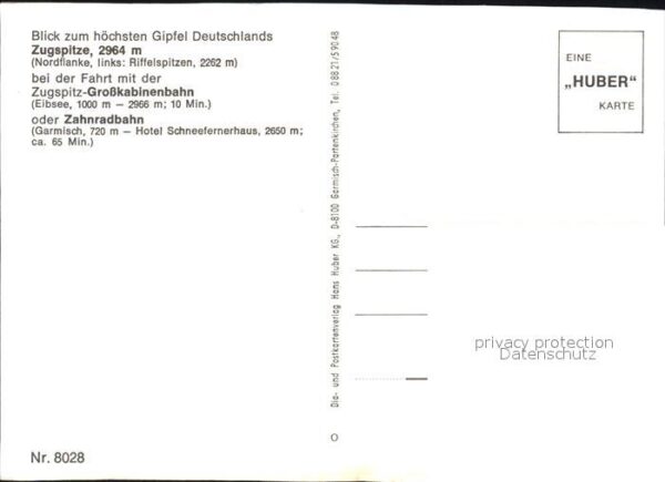 Zahnradbahn Seilbahn Zugspitze – Bild 2