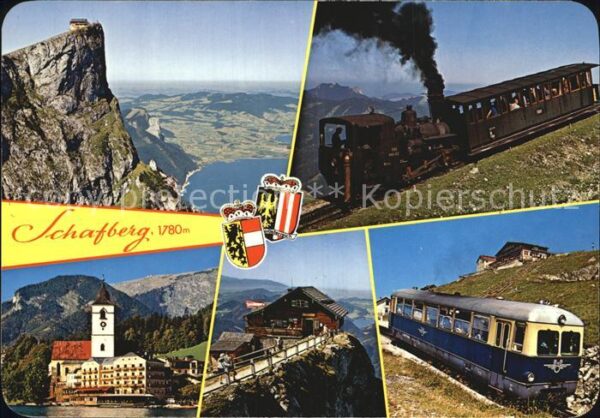 Zahnradbahn Schafberg St. Wolfgang Salzkammergut
