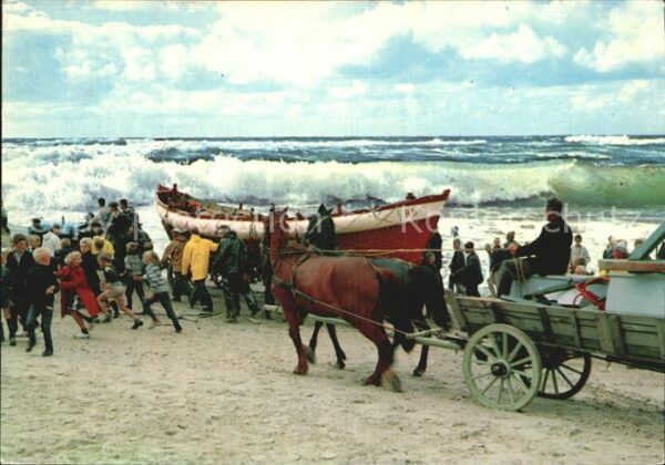 Boote Pferdekarren Nordsee