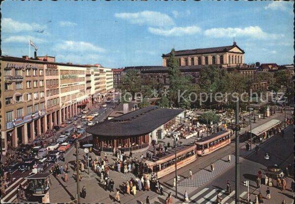 Strassenbahn Hannover Cafe am Kröpcke Opernhaus