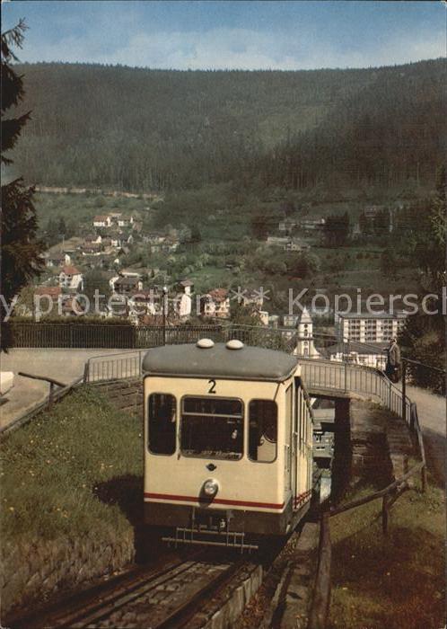 Zahnradbahn Sommerberg Wildbad Schwarzwald