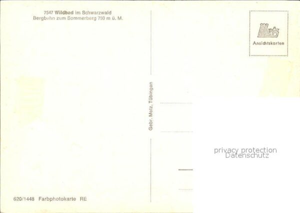 Zahnradbahn Sommerberg Wildbad Schwarzwald – Bild 2