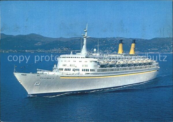 Schiffe Ships Navires T/N Eugenio Costa