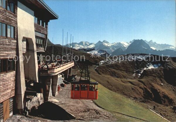 Seilbahn Nebelhorn Bergstation Oberstdorf Allgäu
