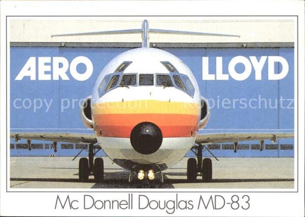 Flugzeuge Zivil Aero Lloyd Mc Donnell Douglas MD-83