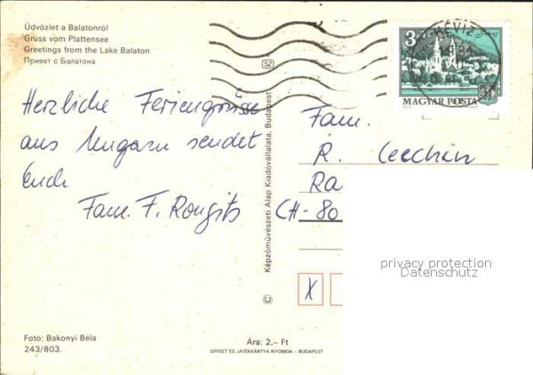 Segelboote Plattensee Balatonrol – Bild 2