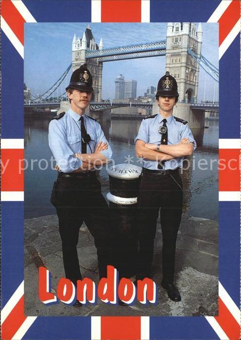 Polizei London Tower Bridge