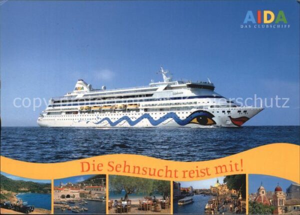 Schiffe Ships Navires AIDA