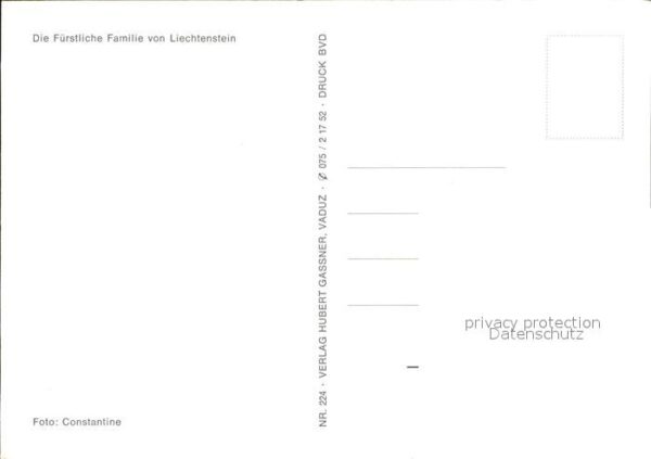 Adel Liechtenstein Fürstliche Familie von Liechtenstein – Bild 2
