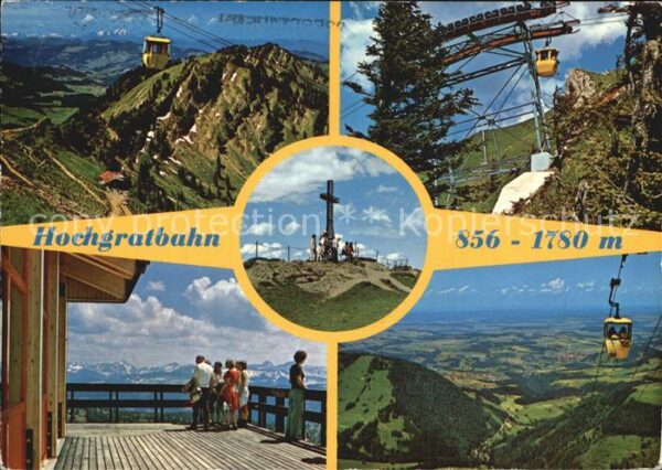 Seilbahn Hochgrat Oberstaufen-Steibis Gipfelkreu