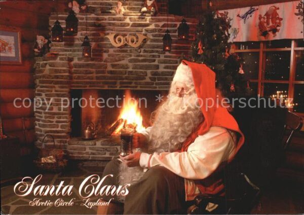 Weihnachtsmann Nikolaus Santa Claus Lapland